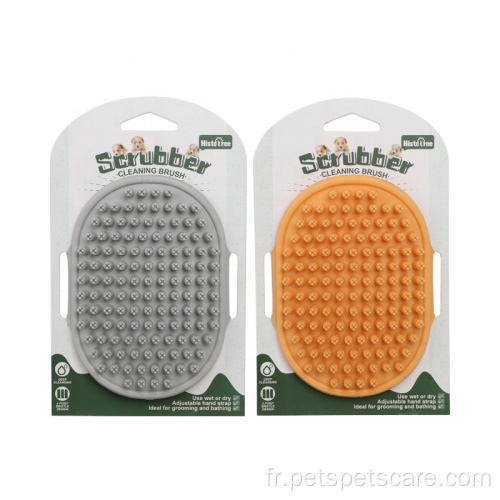 Baignage Brushing Brush Pet Dog Bath Brush Brush